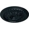 Ekena Millwork Oslo Ceiling Medallion (Fits Canopies up to 7 5/8"), Hand-Painted Night Shade, 38 3/8"OD x 2 7/8"P CM38OSNSF - alternate 2